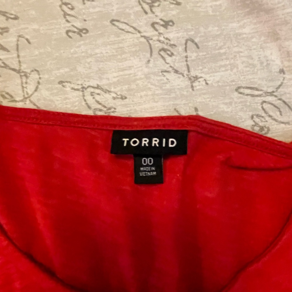 Torrid Babydoll Top - Picture 2 of 4